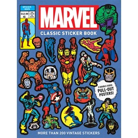 Marvel Classic Sticker Book 漫威英雄經典貼紙書（平裝）