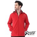 【PolarStar】男 Soft Shell保暖外套『紅』P20211 上衣 休閒 戶外 登山 冬季 保暖 禦寒 防風
