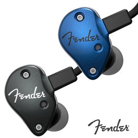 志達電子 FXA2 黑/藍二色可選 美國Fender IEM系列 入耳式監聽耳機