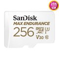 SanDisk 256GB 256G microSDHC【Max Endurance】microSD SD V30 U3 4K C10錄影記憶卡