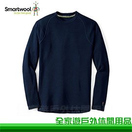【全家遊戶外】SmartWool 美國 男 NTS 250長袖衫 深海軍藍/美麗諾羊毛 吸濕排汗 聰明羊/SW016350092