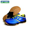 【YONEX 優乃克】POWER CUSHION 36 WIDE 寬楦 羽球鞋/ 亮藍黃 SHB36WEX Y24