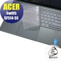 【Ezstick】ACER SF514-55TA 奈米銀抗菌TPU 鍵盤保護膜 鍵盤膜