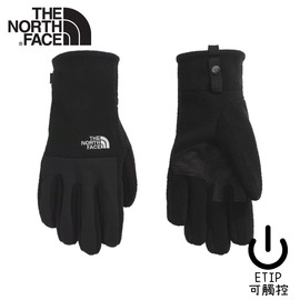 【The North Face 男 觸控彈性手套《黑》】4SH8/可觸屏抓絨手套/機車手套/防滑手套/保暖