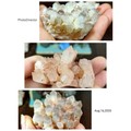 天然粉水晶超七金字塔晶簇原礦(550元)