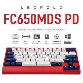 | MOJO | Leopold FC650MDS PD 雙空白 美國隊長 PBT二射成型 正刻英文 LAYOUT (茶/青/紅軸)