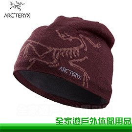 【全家遊戶外】Arcteryx 始祖鳥 加拿大 Bird Logo針織毛帽 狂想紫紅/陶土褐/保暖時尚休閒帽/ARC22992