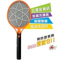 【KINYO】電蚊拍 三層大網面 電池式 捕蚊拍 滅蚊拍 (CM-2211)