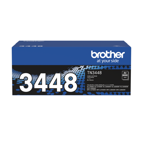 BROTHER TN-3448原廠黑色高容量碳粉匣 適用:HL-L5100DN/MFC-L5700DN/L5900DW