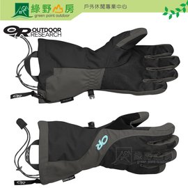 《綠野山房》OUTDOOR RESEARCH 女款 Arete Gloves 防水防風透氣保暖手套 黑 271616-0189