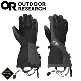 【Outdoor Research 美國 女 ARETE Gore-Tex防水手套《黑/碳灰》】271616/保暖手套/滑雪