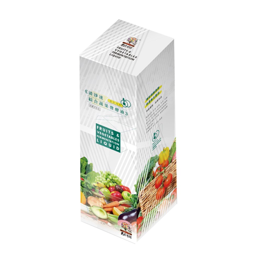 果珍有酵 綜合蔬果 酵素液 750ml一瓶 台灣嘉義酵素村製造 天然蔬果養生保健 酵素液 可稀釋5倍