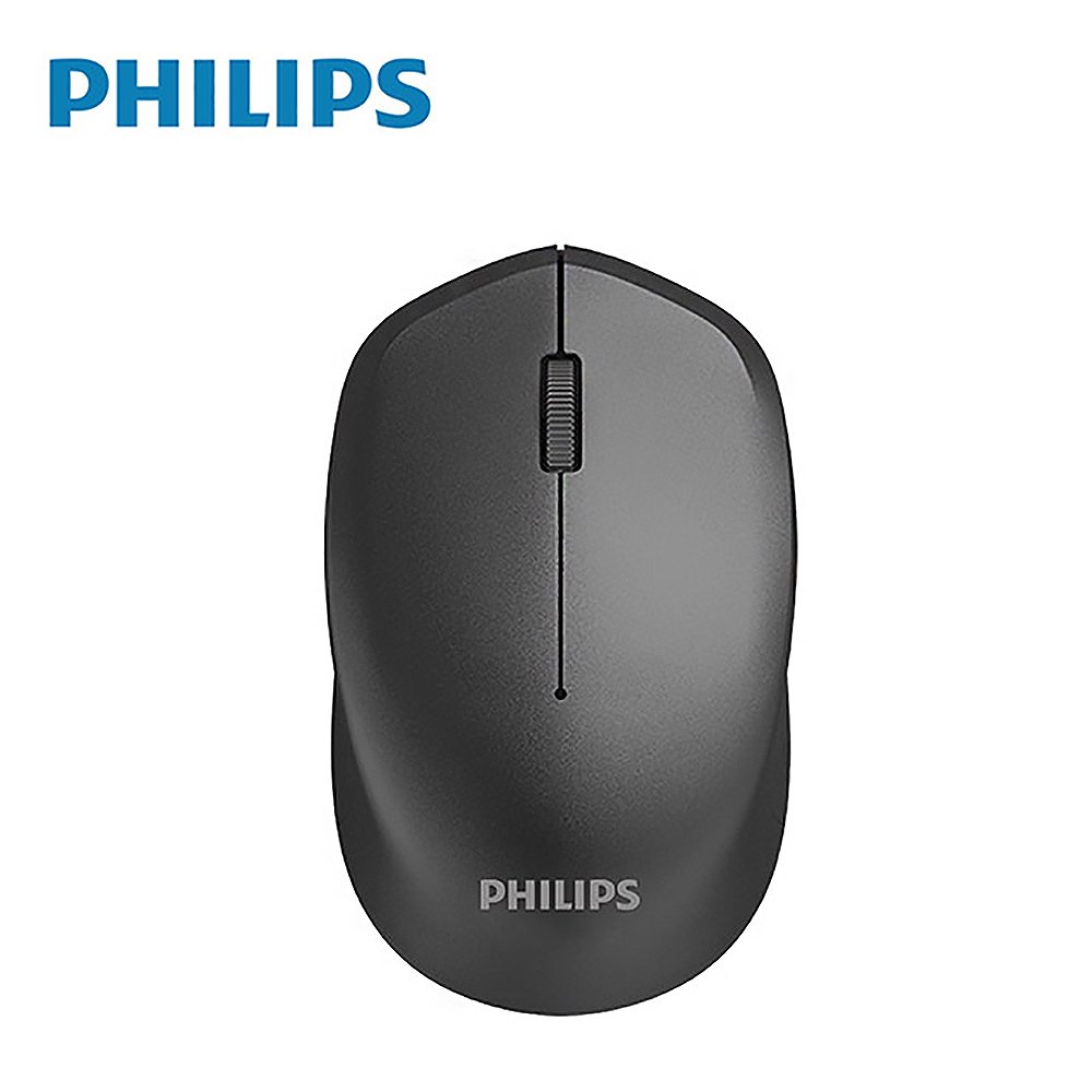 PHILIPS飛利浦 2.4G無線滑鼠/黑 SPK7344