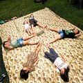 訂製KAZMI摩卡黑森林客廳區防水耐磨高頻熱壓地墊 露營用地墊 地布(迷彩色)
