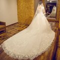 【曼妮婚紗禮服】3件免郵~新款婚紗禮服 歐美拖尾款修身顯瘦新娘婚紗禮服~A322