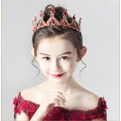 【曼妮婚紗禮服】3件免郵~花童頭飾 兒童韓版水晶皇冠頭飾 手工飾品LG004