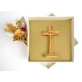 站立十字架 基督教禮品 以色列進口橄欖木十字架 桌上擺飾 16636-1