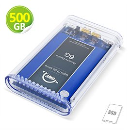 500GB SSD OWC Mercury On-The-Go Pro (USB 3.0 + 1394B)