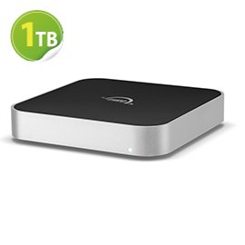 1TB (7200轉) OWC miniStack USB 3.1 Gen 1 可與 Mac mini 堆疊的硬碟外接盒