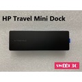 【HP USB-C Travel Mini Dock 底座 外接擴充座 HDMI VGA USB3.0 RJ45】