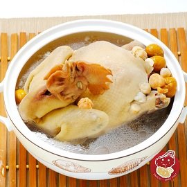 正一排骨年菜 干貝栗子雞(2700g)老祖宗燉全雞湯