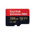 SanDisk Extreme Pro Micro SD 256G V30 U3 A2 記憶卡-RM521