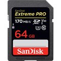 SanDisk Extreme Pro SDXC 64G V30 U3 170M/s 記憶卡-RM508