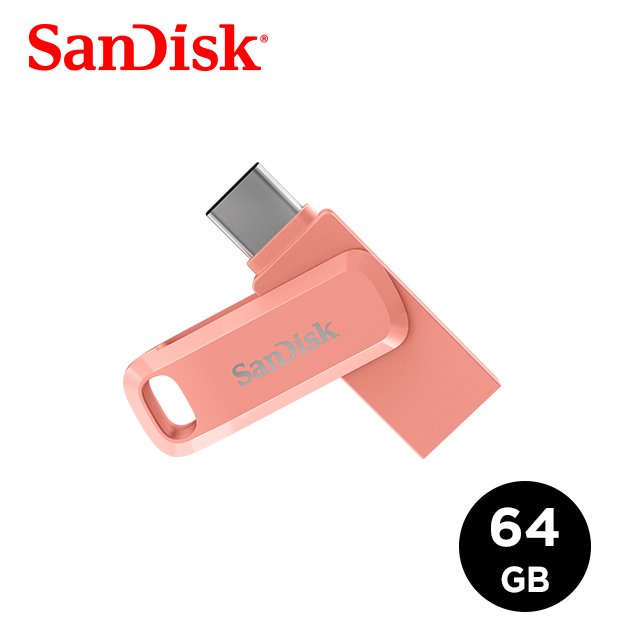 SanDisk Ultra Dual Drive Go USB Type-C™ 64GB Peach 隨身碟
