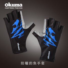 OKUMA - 2021 新熊爪設計防曬釣魚手套