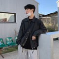 正韓男裝 雙向拉鏈防風夾克外套 / 2色 / LF2801 KOREALINE 搖滾星球