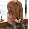 正韓男裝 學院風口袋羊毛外套 / 羊毛40% / 3色 / EF986902 KOREALINE 搖滾星球