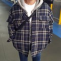正韓男裝 格紋襯衫羊毛夾克外套 / 4色 / HNT3967 KOREALINE 搖滾星球