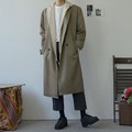 正韓男裝 雙排扣長大衣外套 / 3色 / EF996535 KOREALINE 搖滾星球