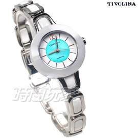 TIVOLINA 文雅 風采迷人 纖細 陶瓷錶 防水錶 藍寶石水晶鏡面 手練錶 女錶 湖水綠 LAW3720NS