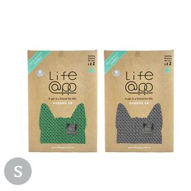 Lifeapp 寵物經典透氣款睡墊布套 ( 灰 / 綠 ) S