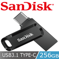 SanDisk Ultra Go USB Type-C 256GB 雙用隨身碟-黑
