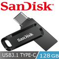SanDisk Ultra Go USB Type-C 128GB 雙用隨身碟-黑