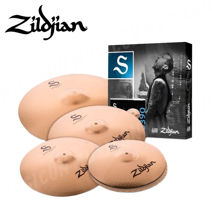 亞洲樂器 Zildjian S390 S系列 S FAMILY PERFORMER CYMBAL PACK 套鈸 銅鈸套組