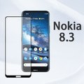 美特柏 Nokia 8.3 (5G) 滿版彩色全覆蓋鋼化玻璃膜 手機螢幕貼膜 高清 防刮防爆