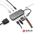 【亞果元素】CASA Hub X USB-C 10 in 1 多功能集線器 灰