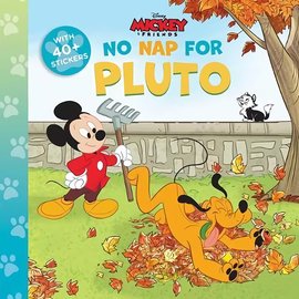 Disney Mickey: No Nap for Pluto 想睡覺的布魯托（附貼紙）
