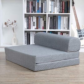 【HOKUN好眠】時尚品味竹炭記憶沙發床 單人3x6.2尺 輕鬆折合變換使用 MIT台灣製