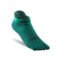 AONIJIE 運動跑步越野抗菌透氣短筒五趾襪 E4110 祖母綠 尺寸可選