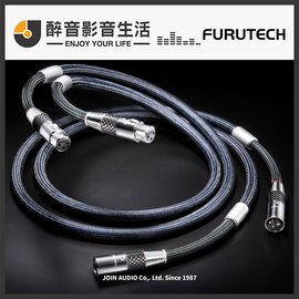【醉音影音生活】日本古河 Furutech Lineflux (1.2m) XLR平衡訊號線.α-OCC導體.碳纖維接頭.台灣公司貨