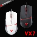 yardiX代理【FANTECH VX7 快客遊俠防滑手輕量型電競滑鼠 】8000dpi高分辨率/6個自定按鍵/炫彩燈效