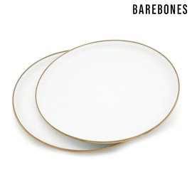 Barebones CKW-391 琺瑯盤組【2入/ 蛋殼白】 / 城市綠洲 (盤子 餐盤 備料盤 餐具)