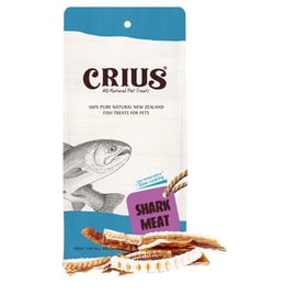 紐西蘭 克瑞斯CRIUS 乾燥天然狗零食（鯊魚軟骨肉60g） 犬貓零食 犬貓適用 狗零食
