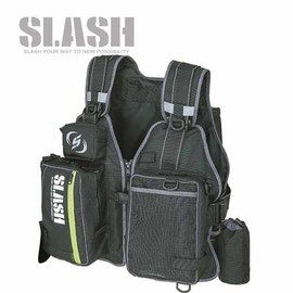 ◎百有釣具◎ 日本品牌 SLASH SL-200 路亞救生衣 多口袋的極致收納空間
