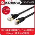 EDIMAX CAT7 10GbE U/FTP 專業極高速扁平網路線-15.2M