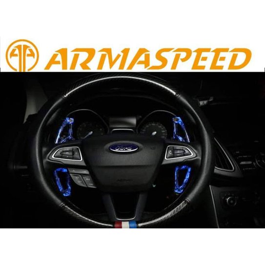 ARMA SPEED 夜光版 福特 FOCUS MK4 MK3 MK3.5 Kuga 鍛造碳纖維 方向盤換檔撥片 快撥片